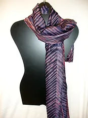 100 % Silk Shibori Scarves